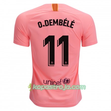 Billiga Fotbollströjor FC Barcelona Ousmane Dembele 11 Tredje tröja 2018/19 Kortärmad
